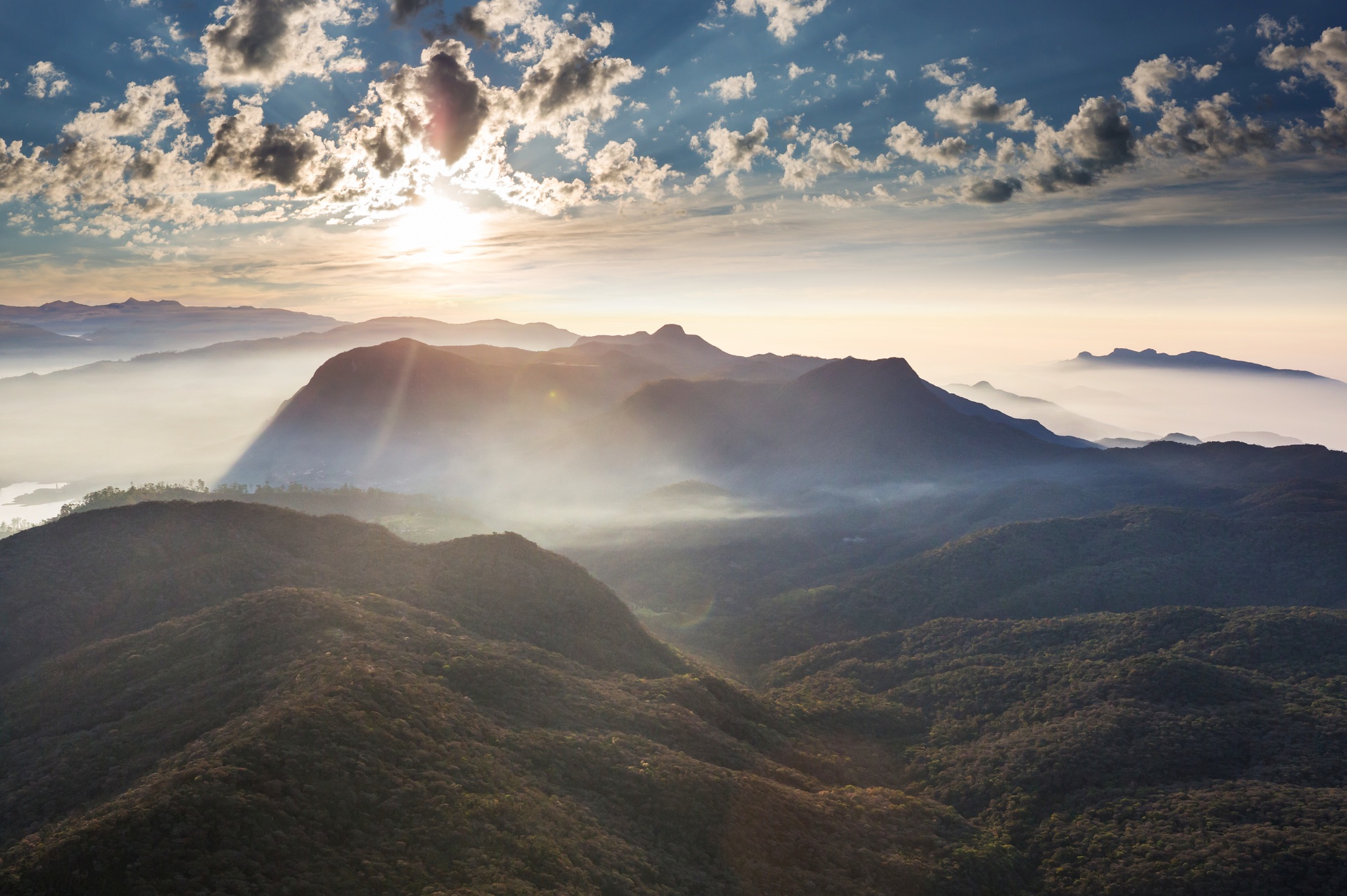 Adams peak view